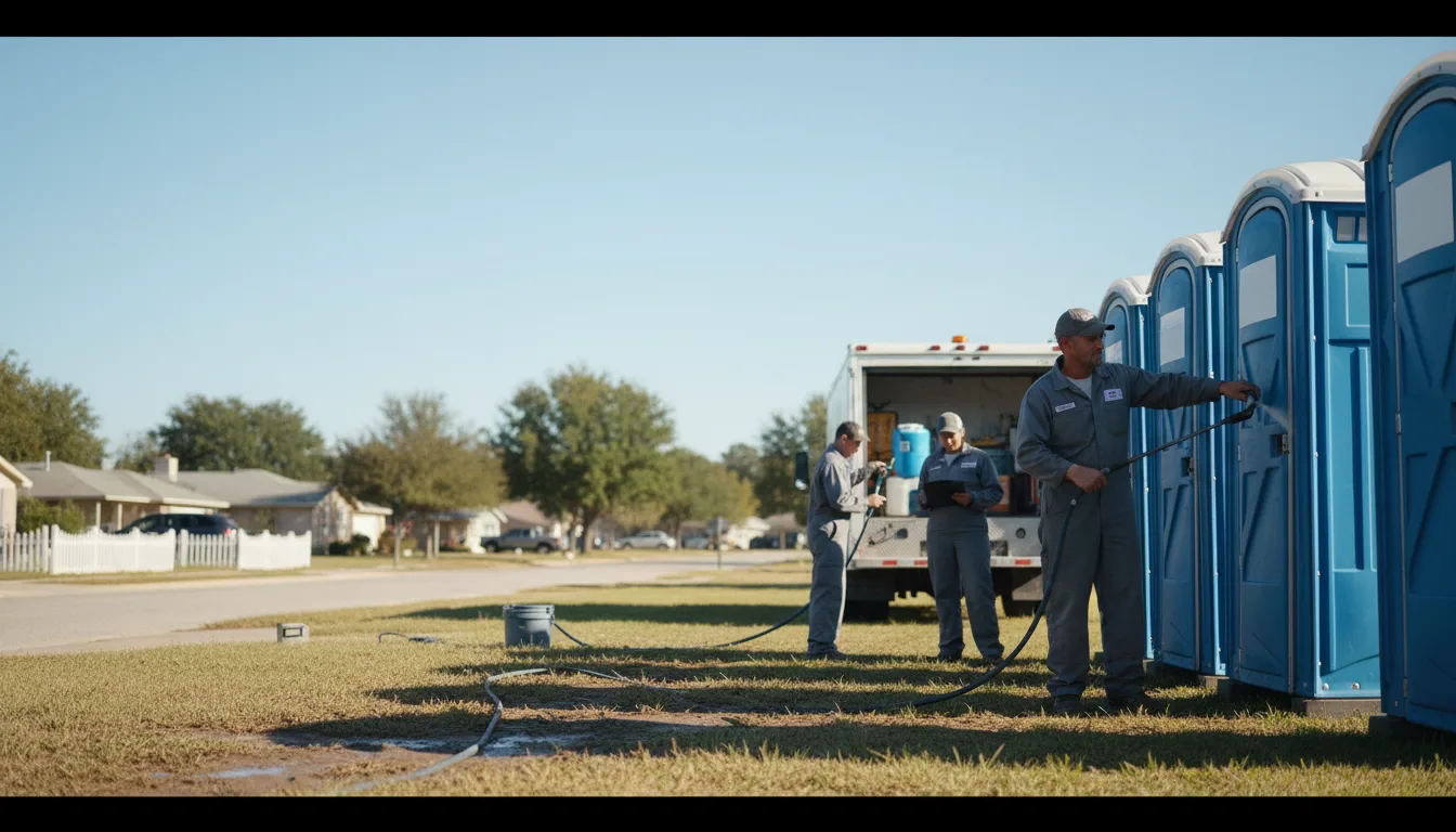 Long-Term Portable Toilet Rental in Tickfaw, LA near me